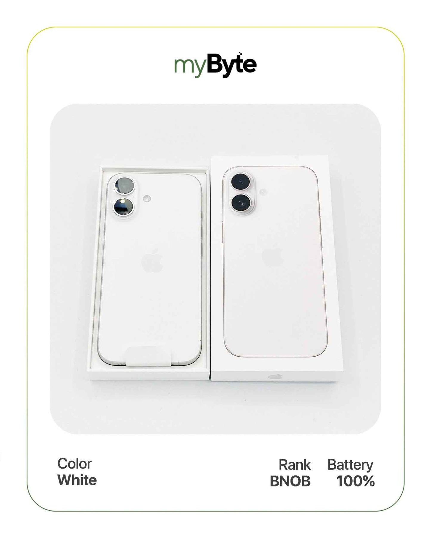 iPhone 17 5G 512GB eSIM (SIM Free) White myByte International