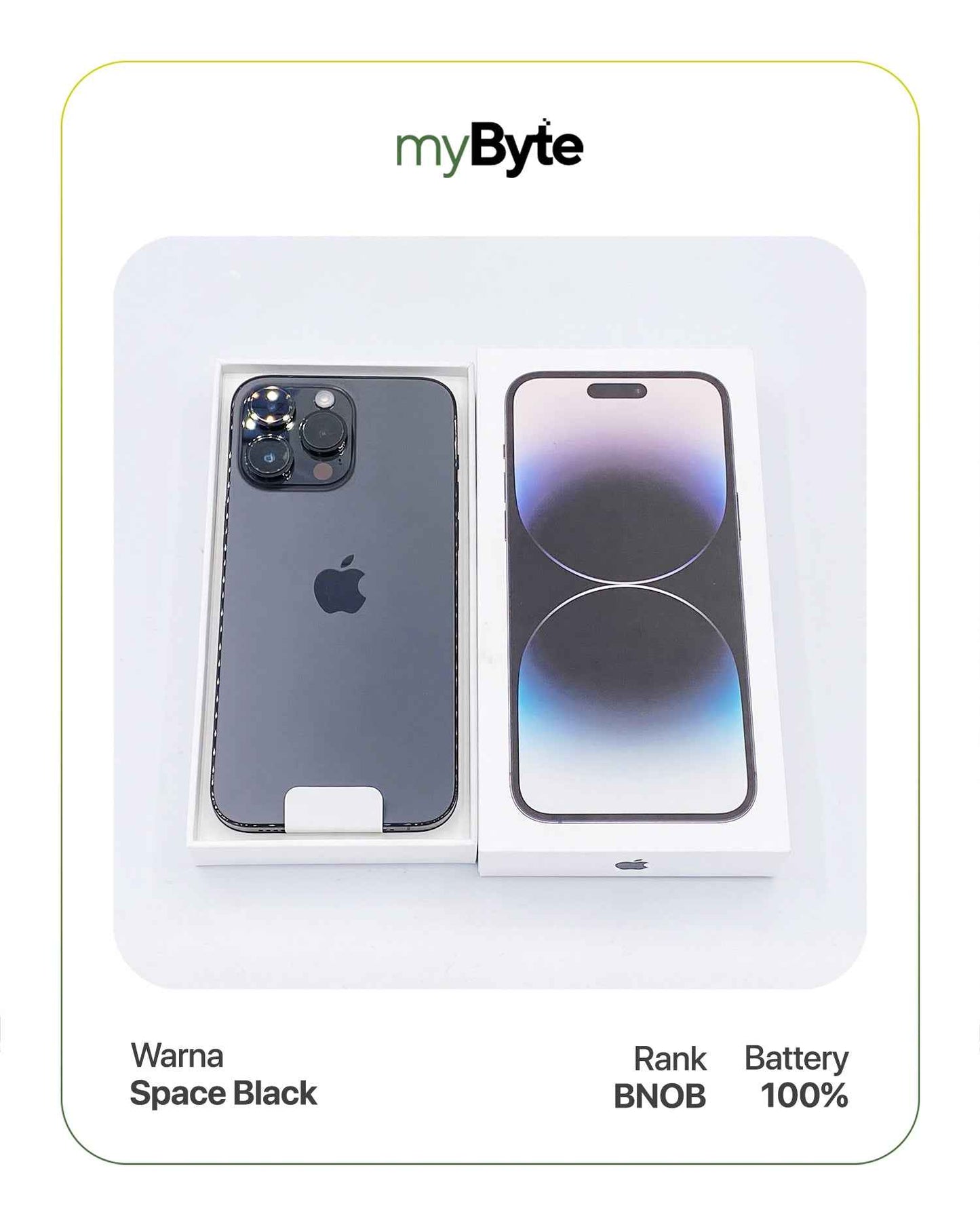 iPhone 14 Pro Max 5G 1TB (SIM Free) Space Black SIM Free myByte International
