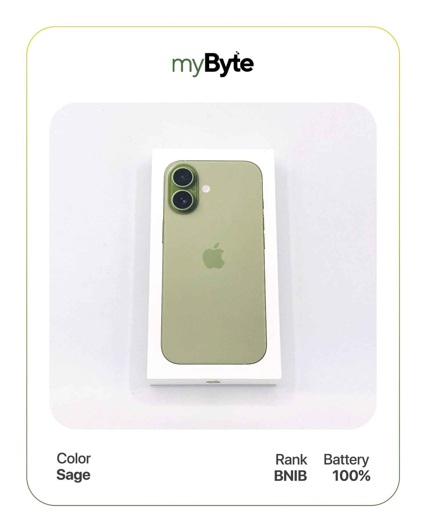 iPhone 17 5G 256GB eSIM (SIM Free) Sage myByte International
