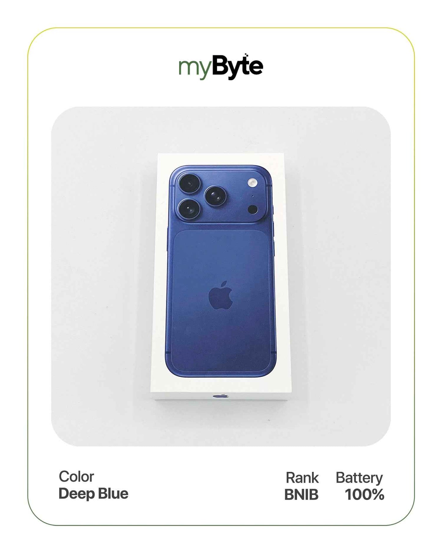 iPhone 17 Pro Max 5G 512GB eSIM (SIM Free) Deep Blue myByte International