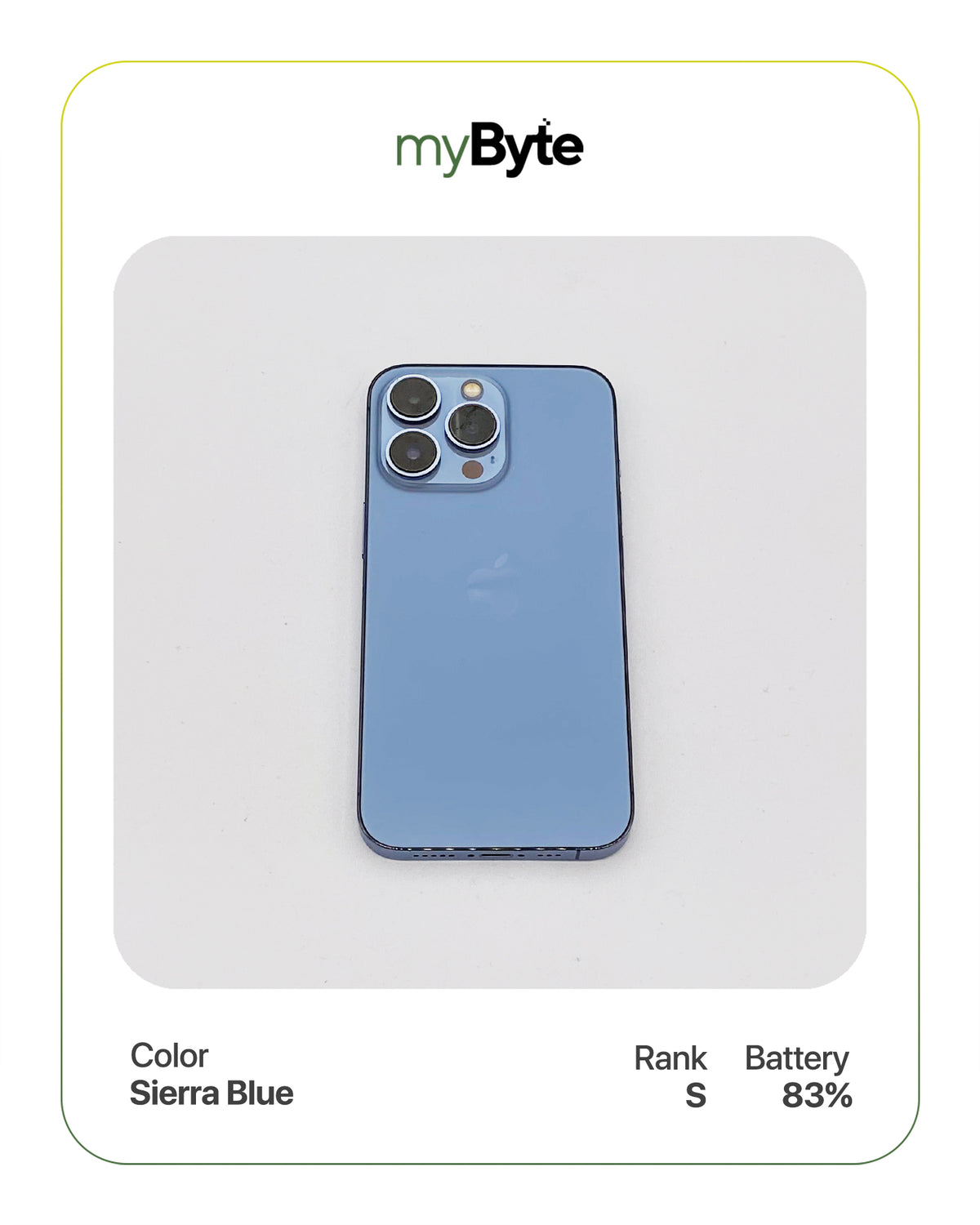 iPhone 13 Pro 5G 128GB (SIM Free) myByte International