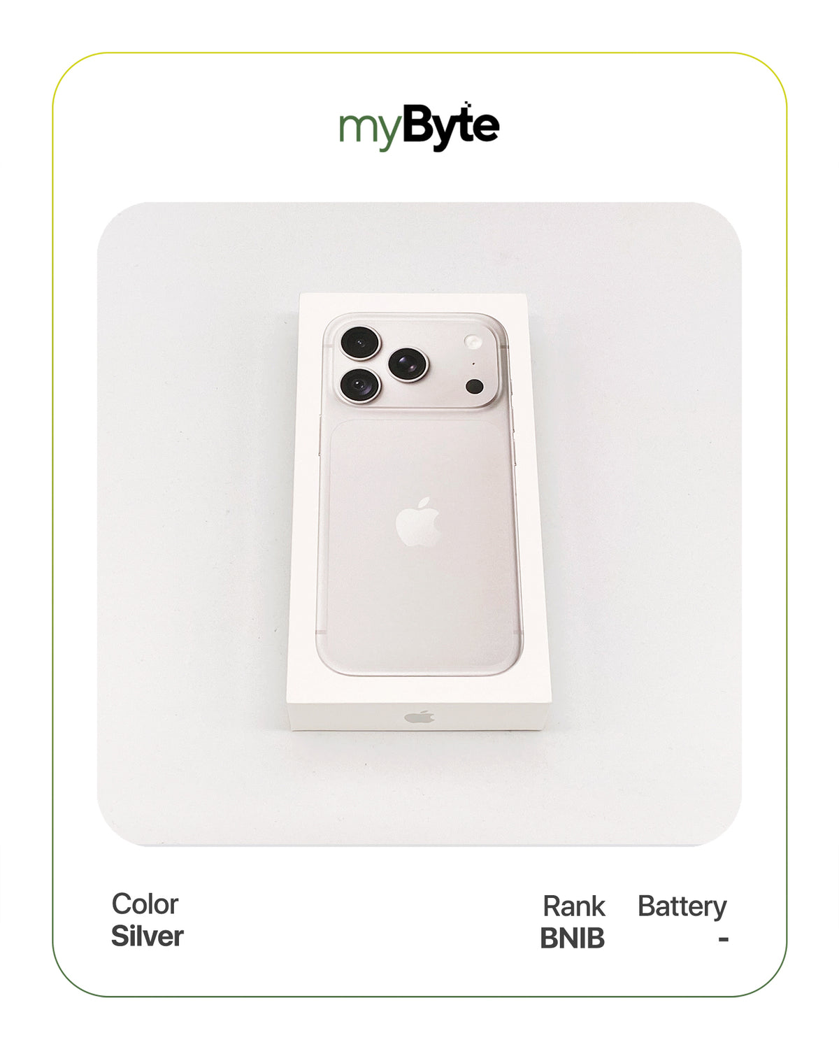 iPhone 18 Pro 5G 256GB eSIM (SIM Free) myByte International