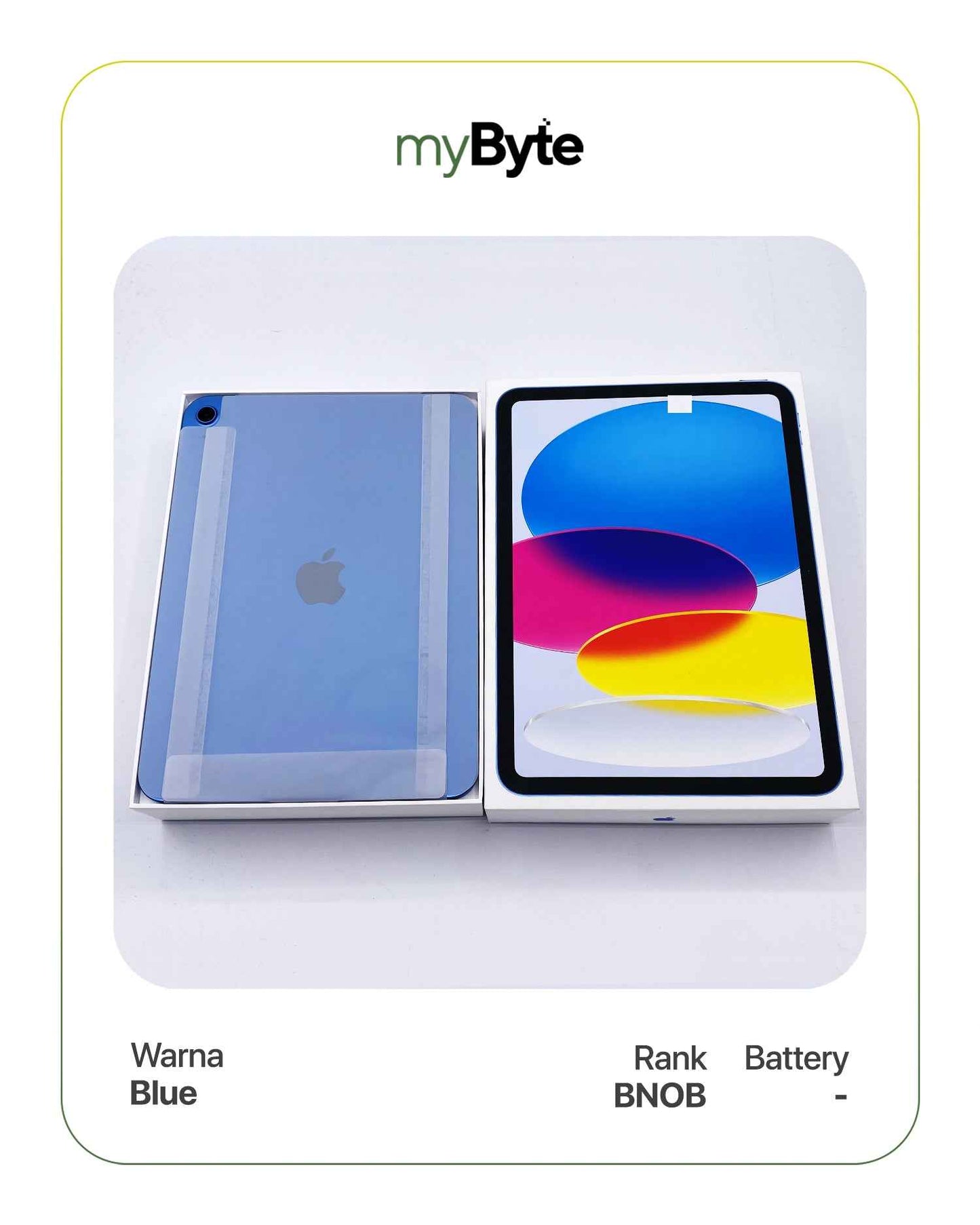 iPad A16 2025 128GB (Wi-Fi) Blue myByte International