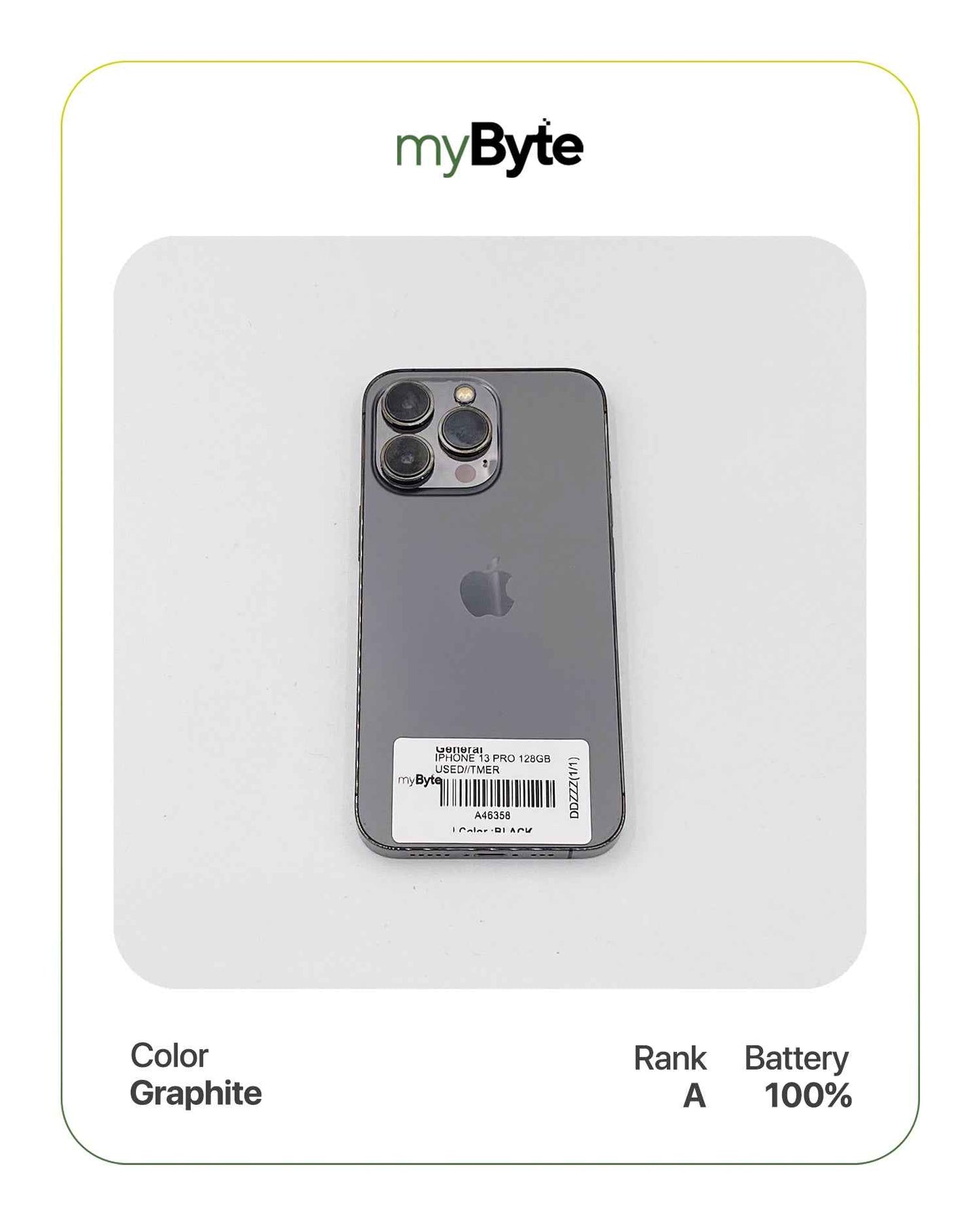iPhone 13 Pro 5G 128GB (SIM Free) myByte International