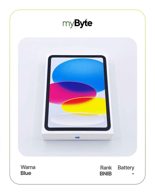 iPad A16 2025 128GB (Wi-Fi) Blue myByte International