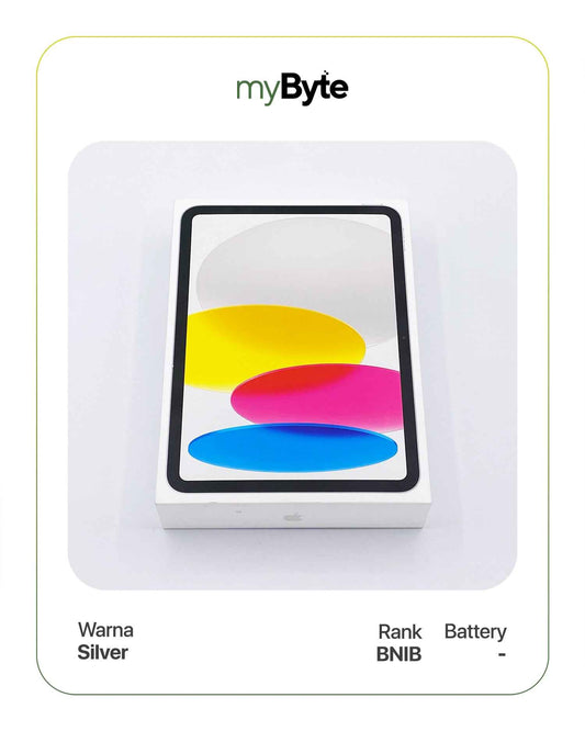 iPad A16 2025 128GB (Wi-Fi) Silver myByte International