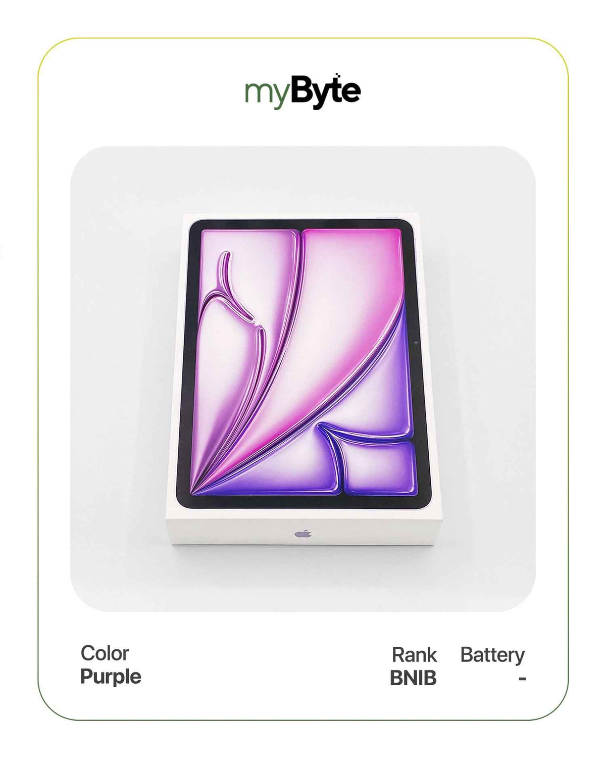 iPad Air M4 11-inch 2026 256GB (Wi-Fi) Purple myByte International