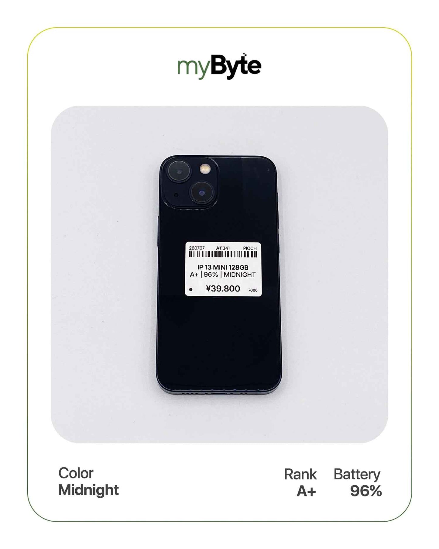 iPhone 13 mini 5G 128GB (SIM Free)