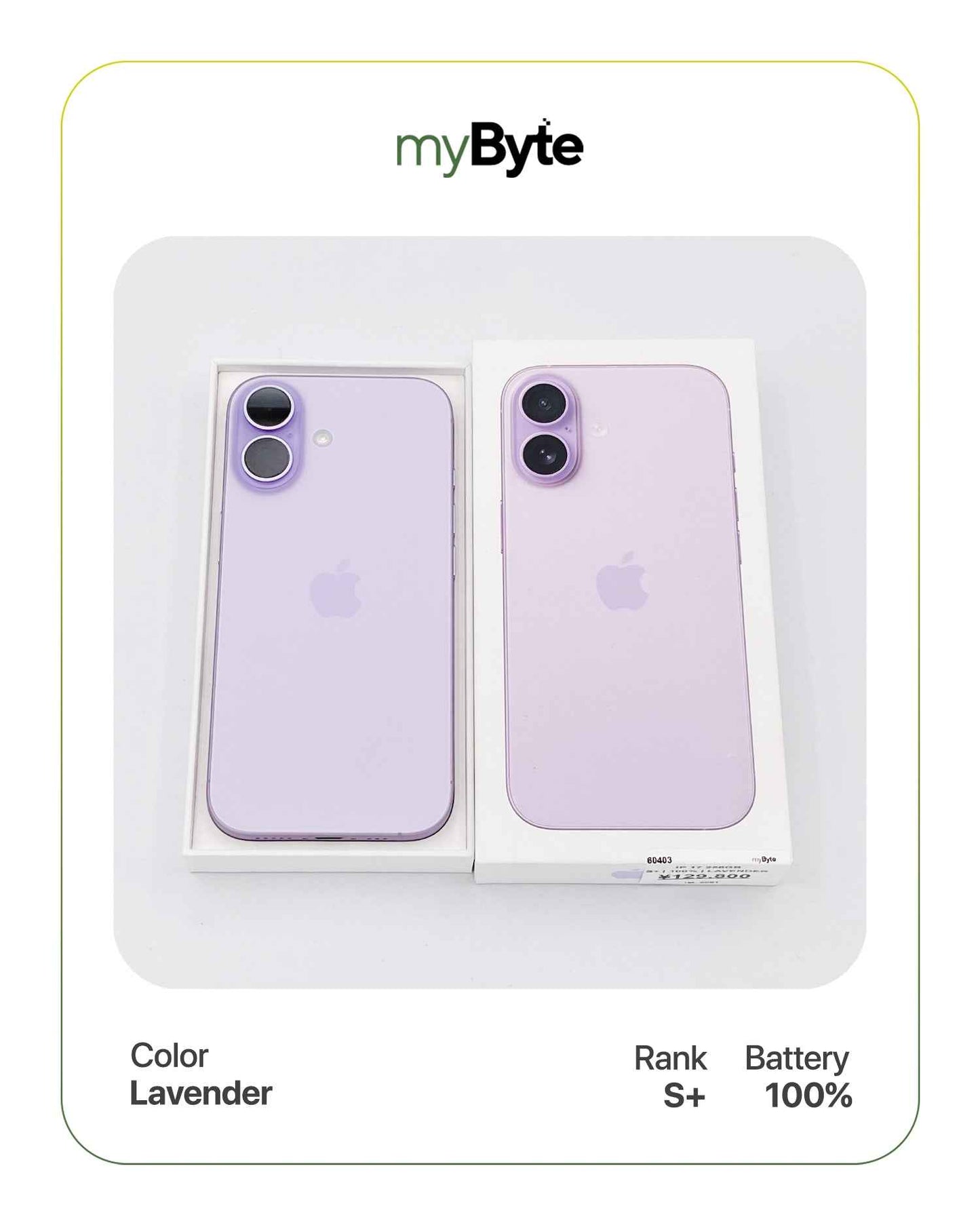 iPhone 17 5G 256GB eSIM (SIM Free) myByte International