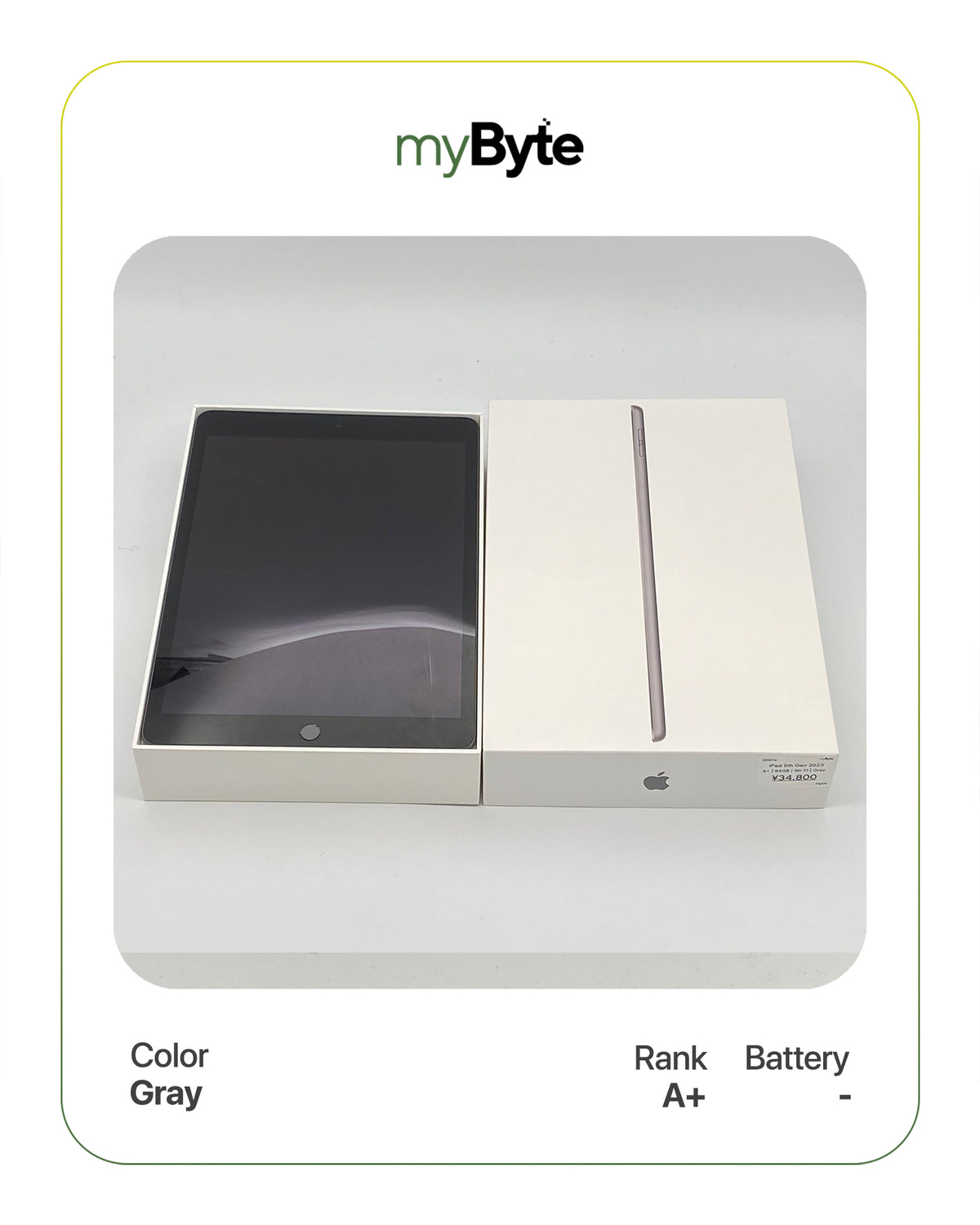iPad 9th Gen 2021 64GB (Wi-Fi) myByte International