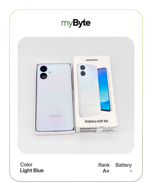 Samsung Galaxy A25 5G 64GB (SIM Free) Light Blue SIM Free myByte International