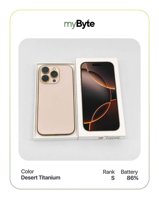 iPhone 16 Pro 5G 128GB (SIM Free) myByte International