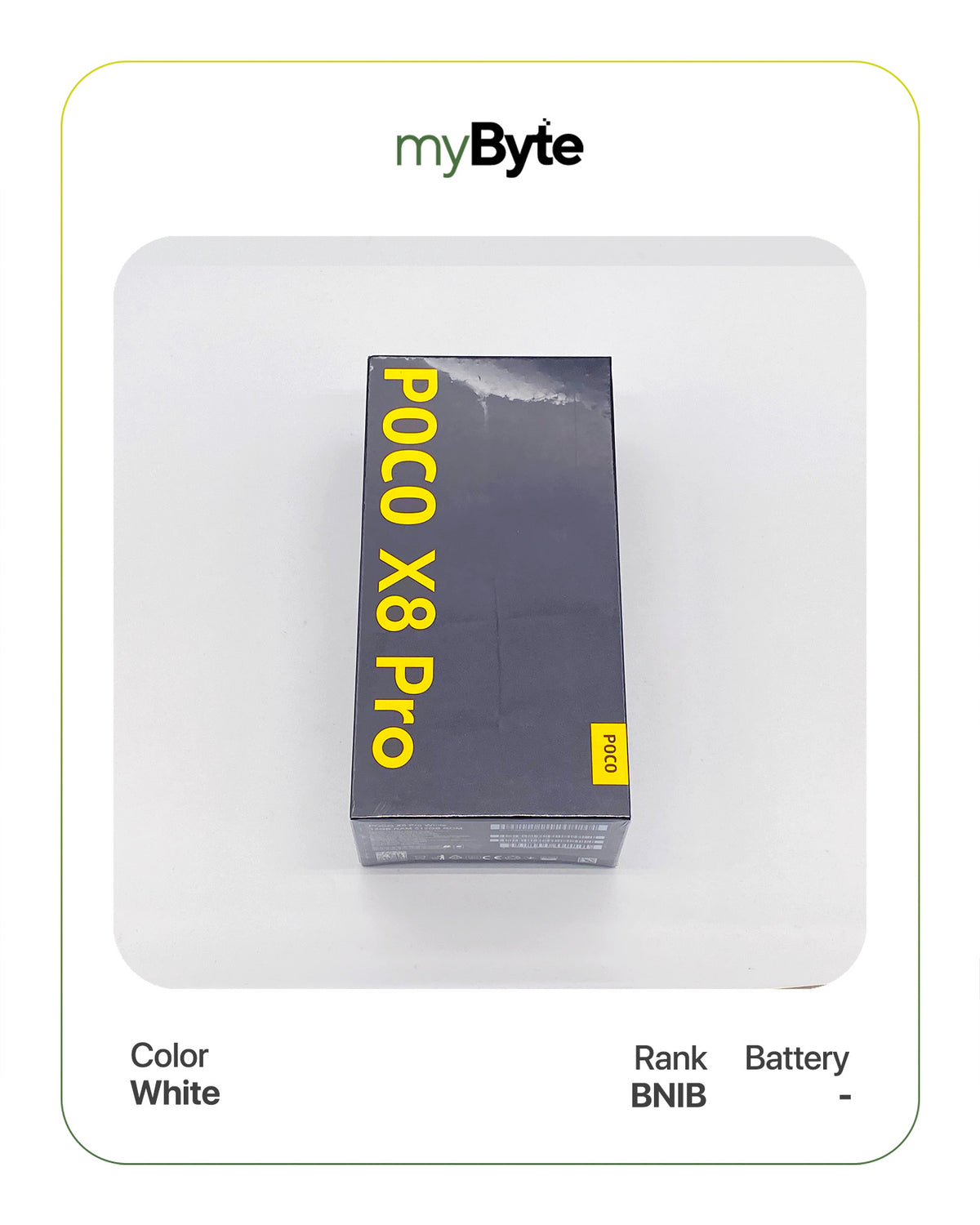 POCO X8 Pro 512GB (SIM Free) White SIM Free myByte International