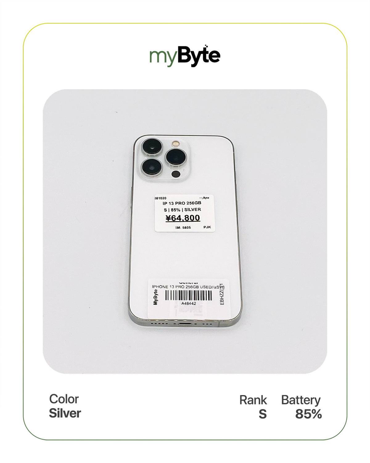 iPhone 13 Pro 5G 256GB (SIM Free) myByte International