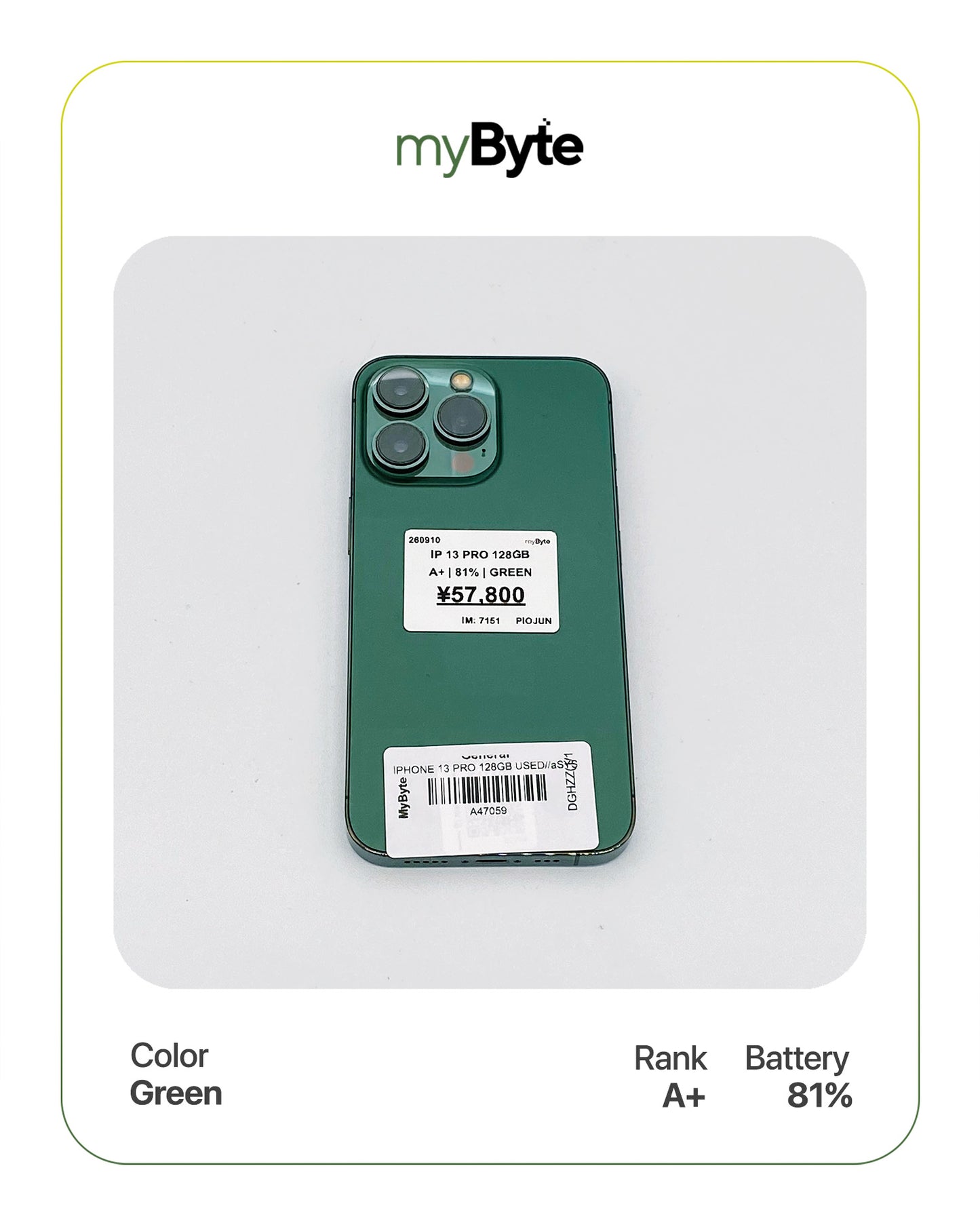 iPhone 13 Pro 5G 128GB (SIM Free)