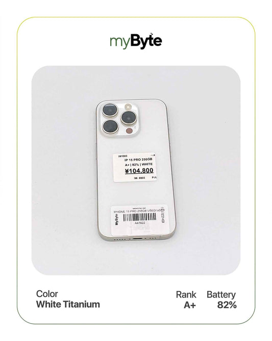 iPhone 15 Pro 5G 256GB (SIM Free) myByte International