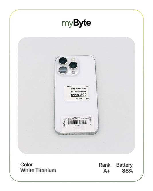 iPhone 16 Pro 5G 128GB (SIM Free) myByte International