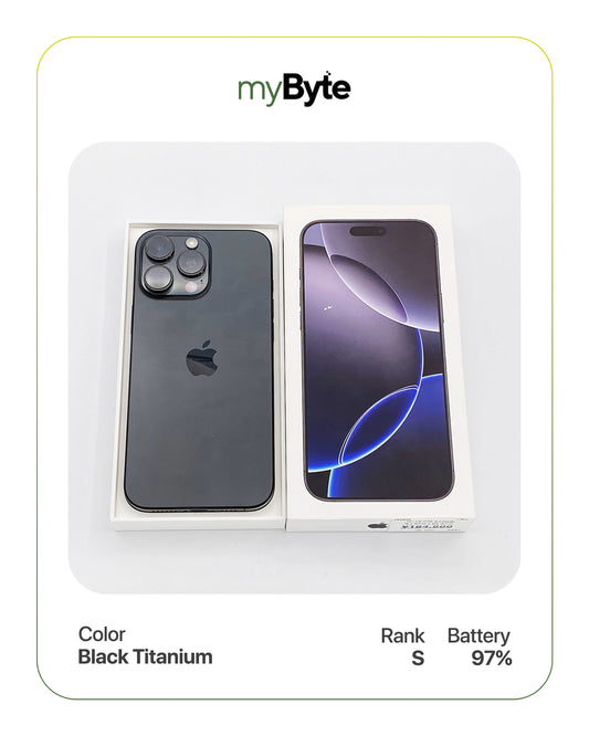 iPhone 16 Pro Max 5G 512GB (SIM Free) myByte International