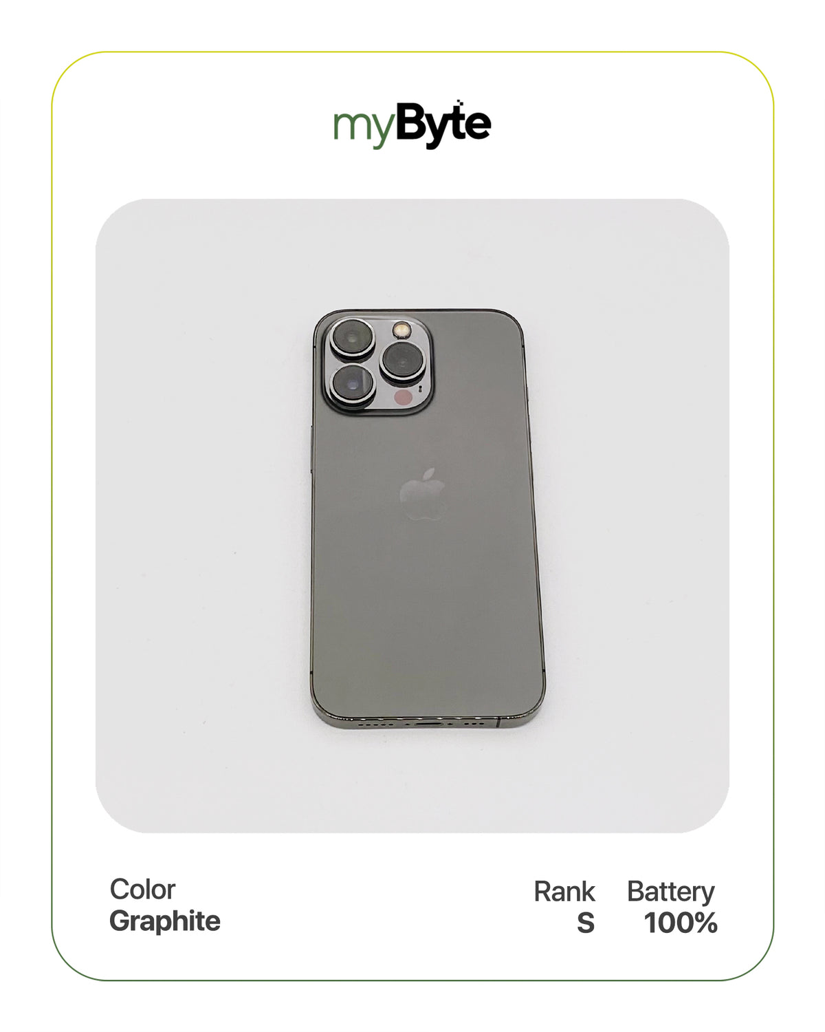 iPhone 13 Pro 5G 256GB (SIM Free) myByte International