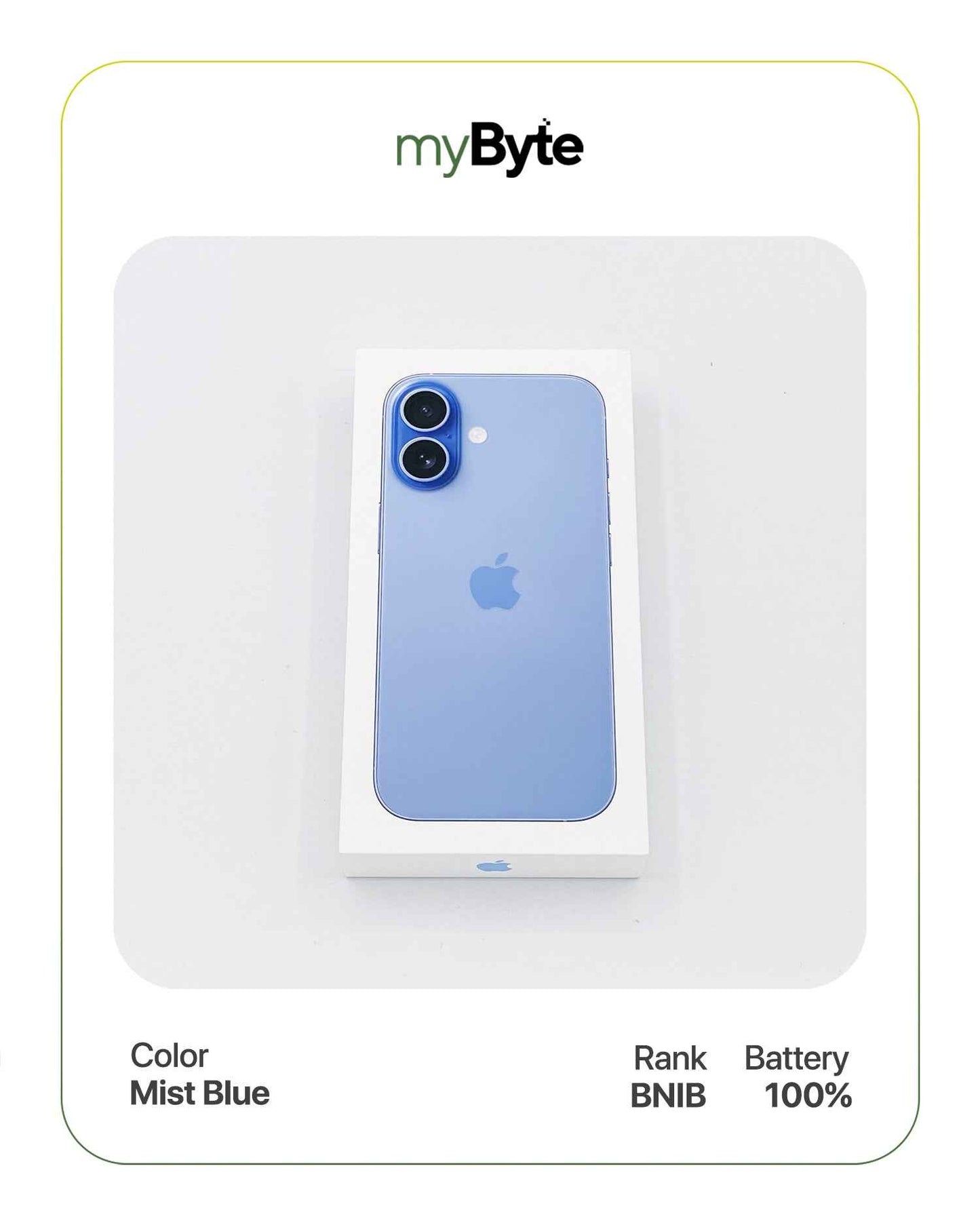 iPhone 17 5G 256GB eSIM (SIM Free) Mist Blue myByte International