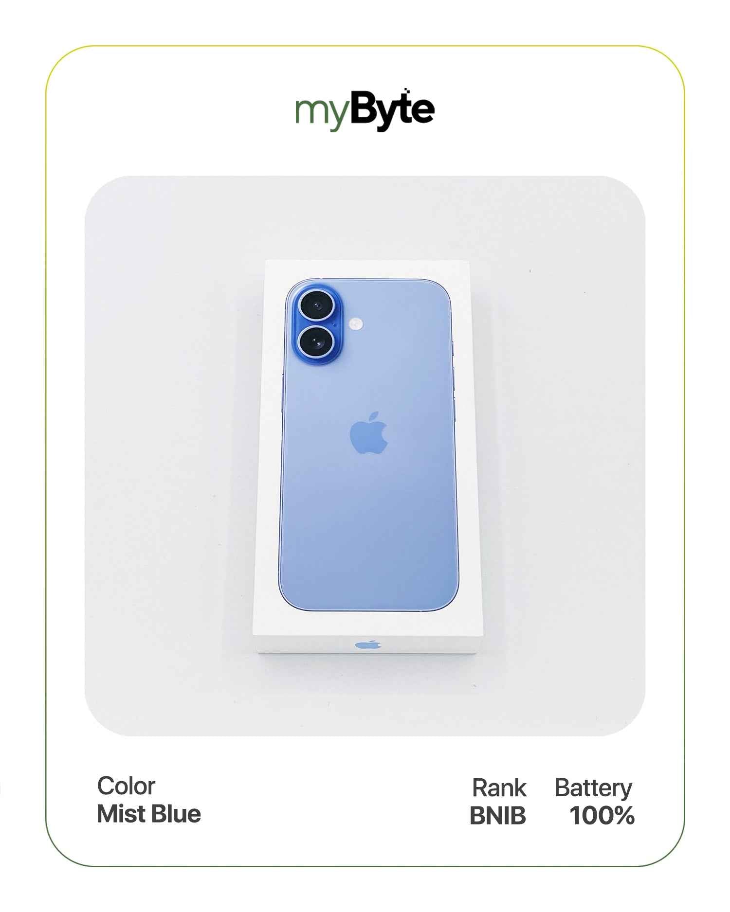 iPhone 17 5G 256GB eSIM (SIM Free) Mist Blue myByte International