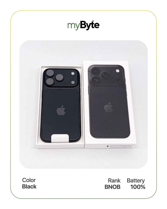 iPhone 18 Pro max 5G 256GB eSIM (SIM Free) Black myByte International