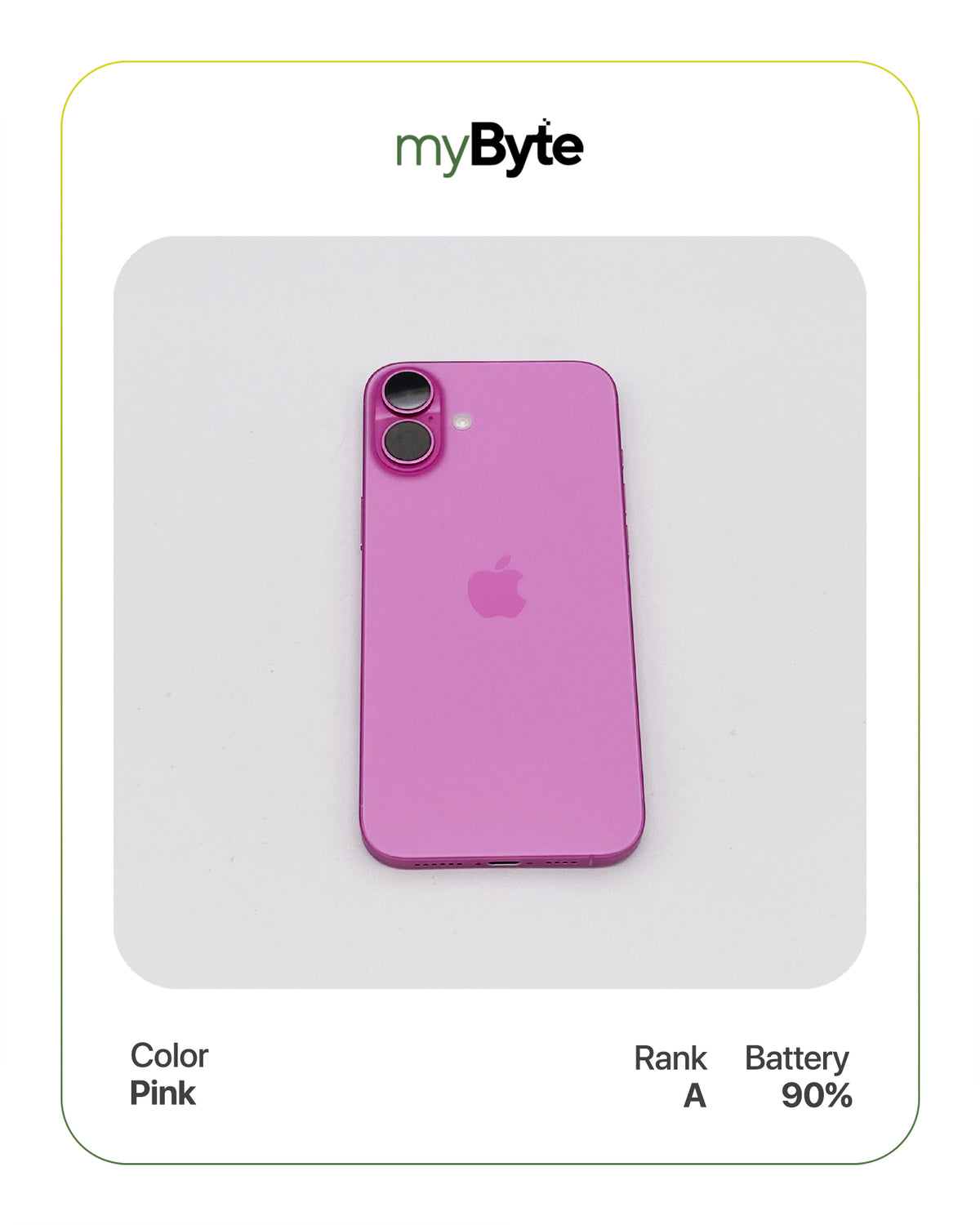 iPhone 16 Plus 5G 128GB (SIM Free) myByte International