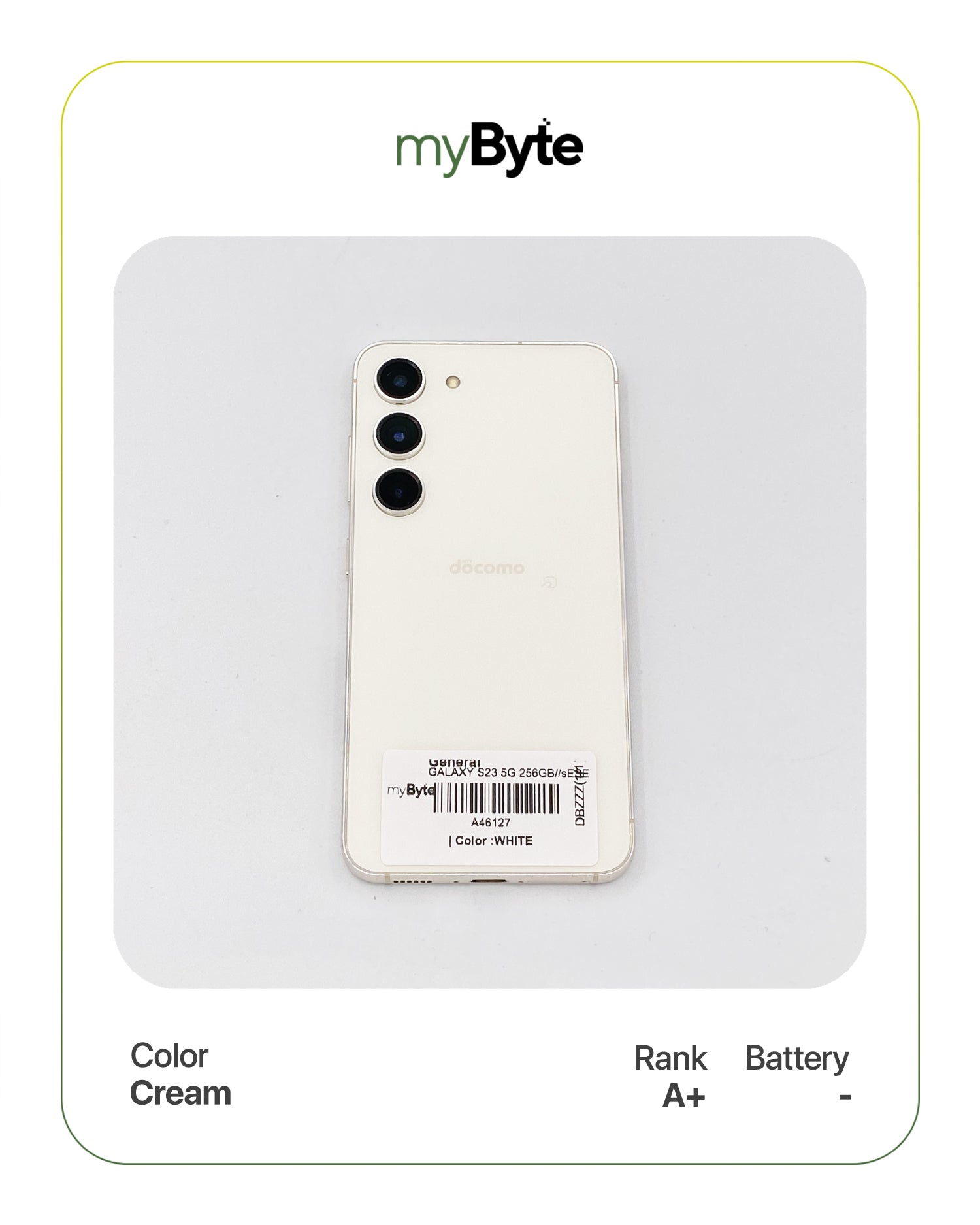 Samsung Galaxy S23 5G 256GB Docomo Ver. (SIM Free) myByte International