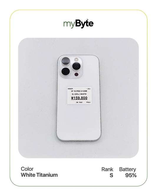 iPhone 16 Pro 5G 512GB (SIM Free) myByte International
