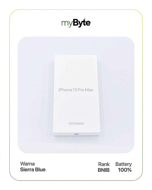 iPhone 13 Pro Max 5G 1TB (Silent Camera) Sierra Blue SIM Free myByte International
