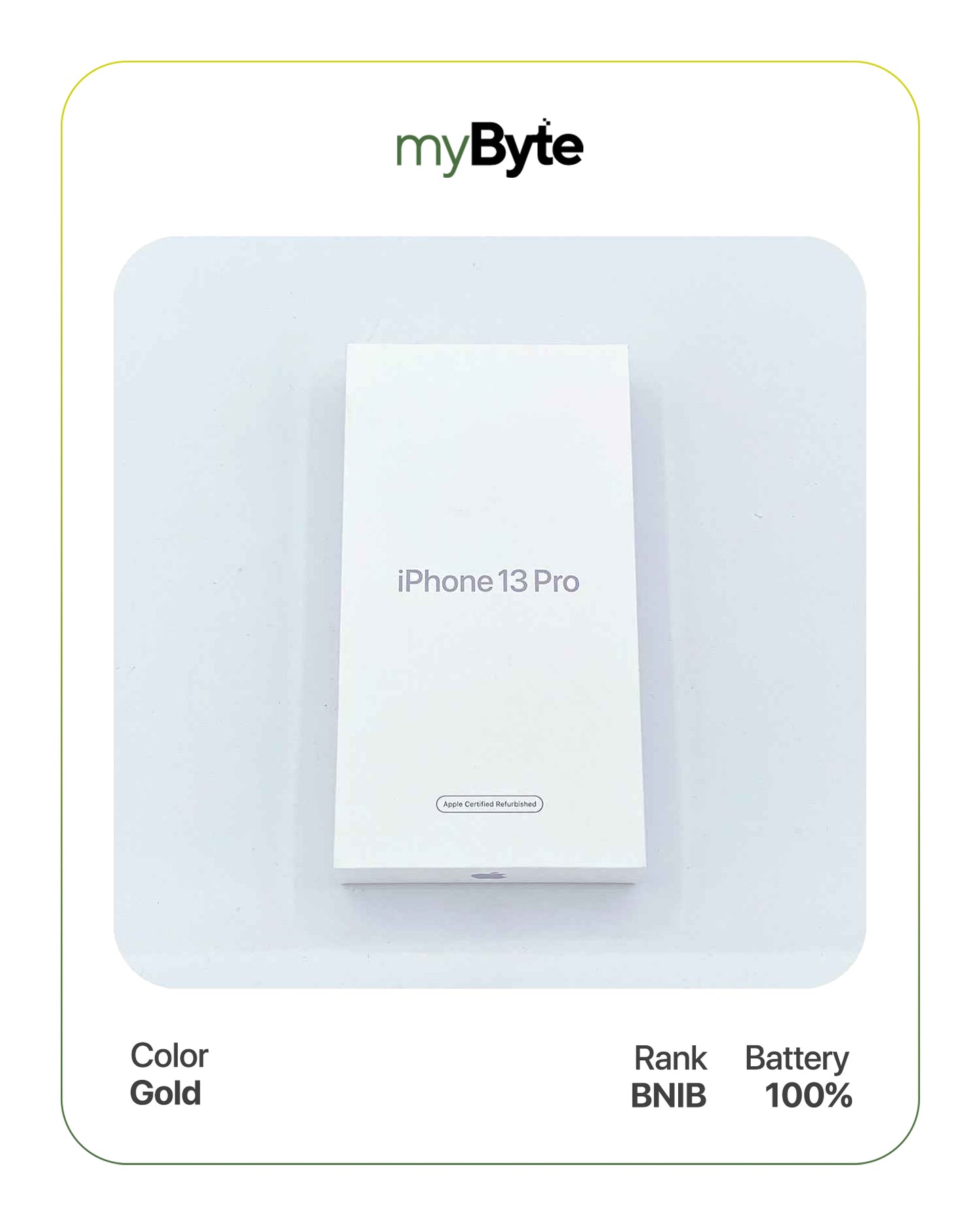 iPhone 13 Pro 5G 1TB (SIM Free) Gold SIM Free myByte International