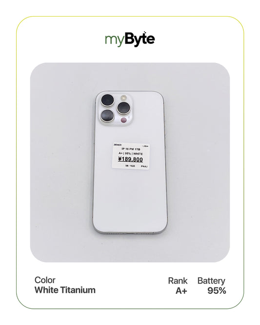 iPhone 16 Pro Max 5G 1TB (SIM Free) myByte International