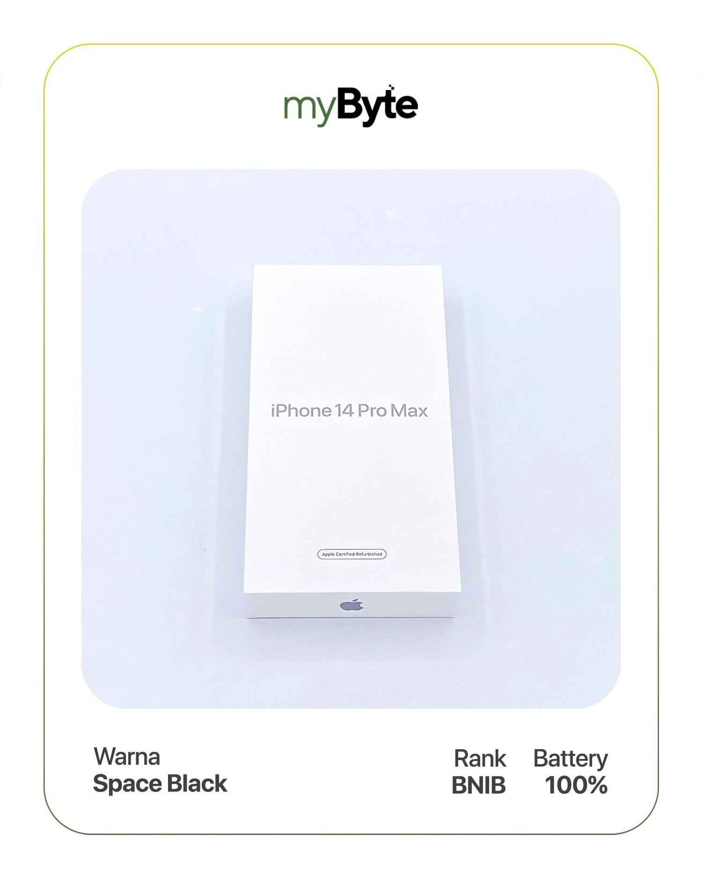 iPhone 14 Pro Max 5G 256GB (SIM Free) Space Black SIM Free myByte International