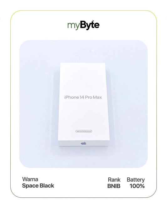 iPhone 14 Pro Max 5G 256GB (SIM Free) Space Black SIM Free myByte International