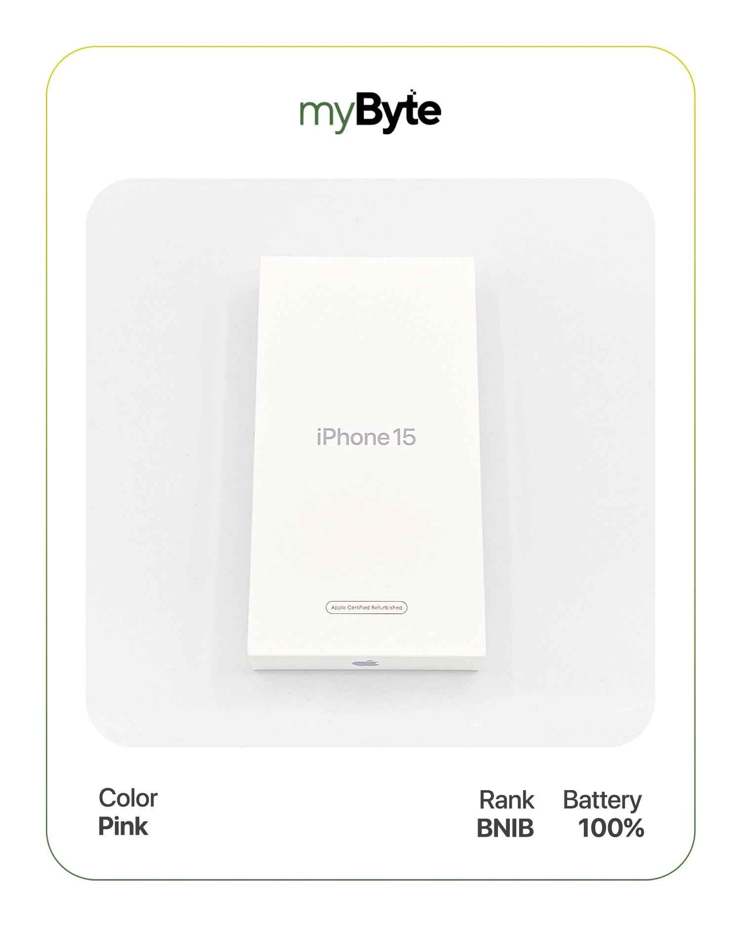 iPhone 15 5G 256GB (Sim Free) Pink SIM Free myByte International