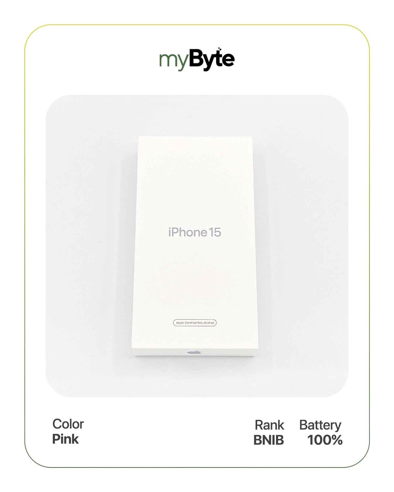 iPhone 15 5G 256GB (Sim Free) Pink SIM Free myByte International