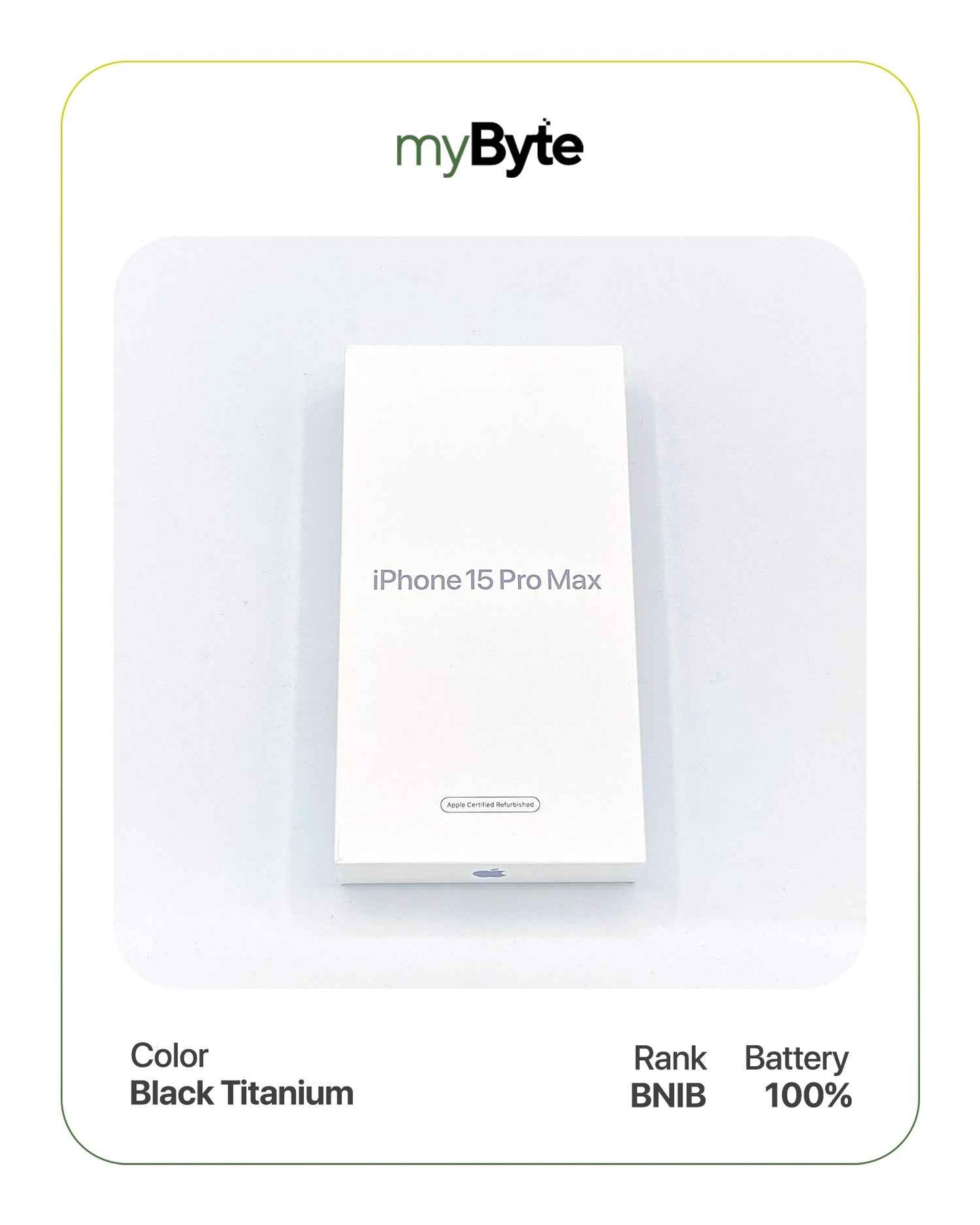 iPhone 15 Pro Max 5G 1TB (SIM Free) Black Titanium SIM Free myByte International