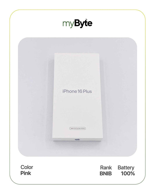 iPhone 16 Plus 5G 256GB (SIM Free) Pink myByte International