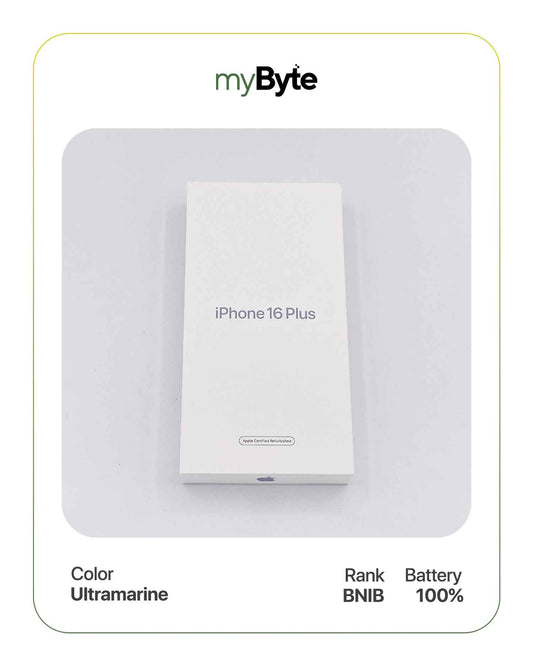 iPhone 16 Plus 5G 256GB (SIM Free) Ultramarine myByte International