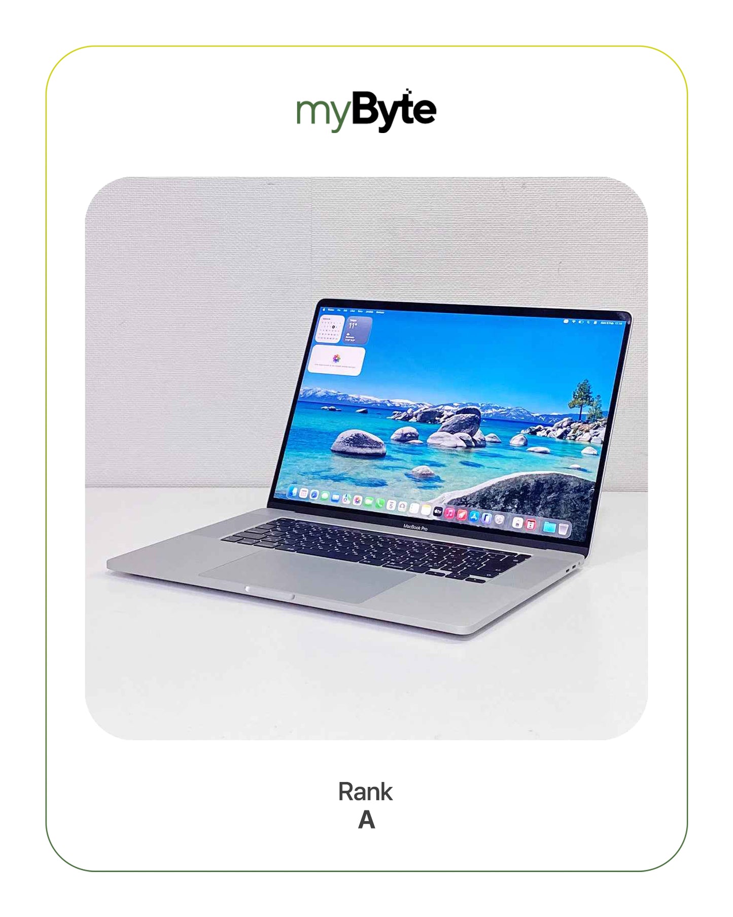 MacBook Pro Retina 16-inch 2019 Touch Bar myByte International