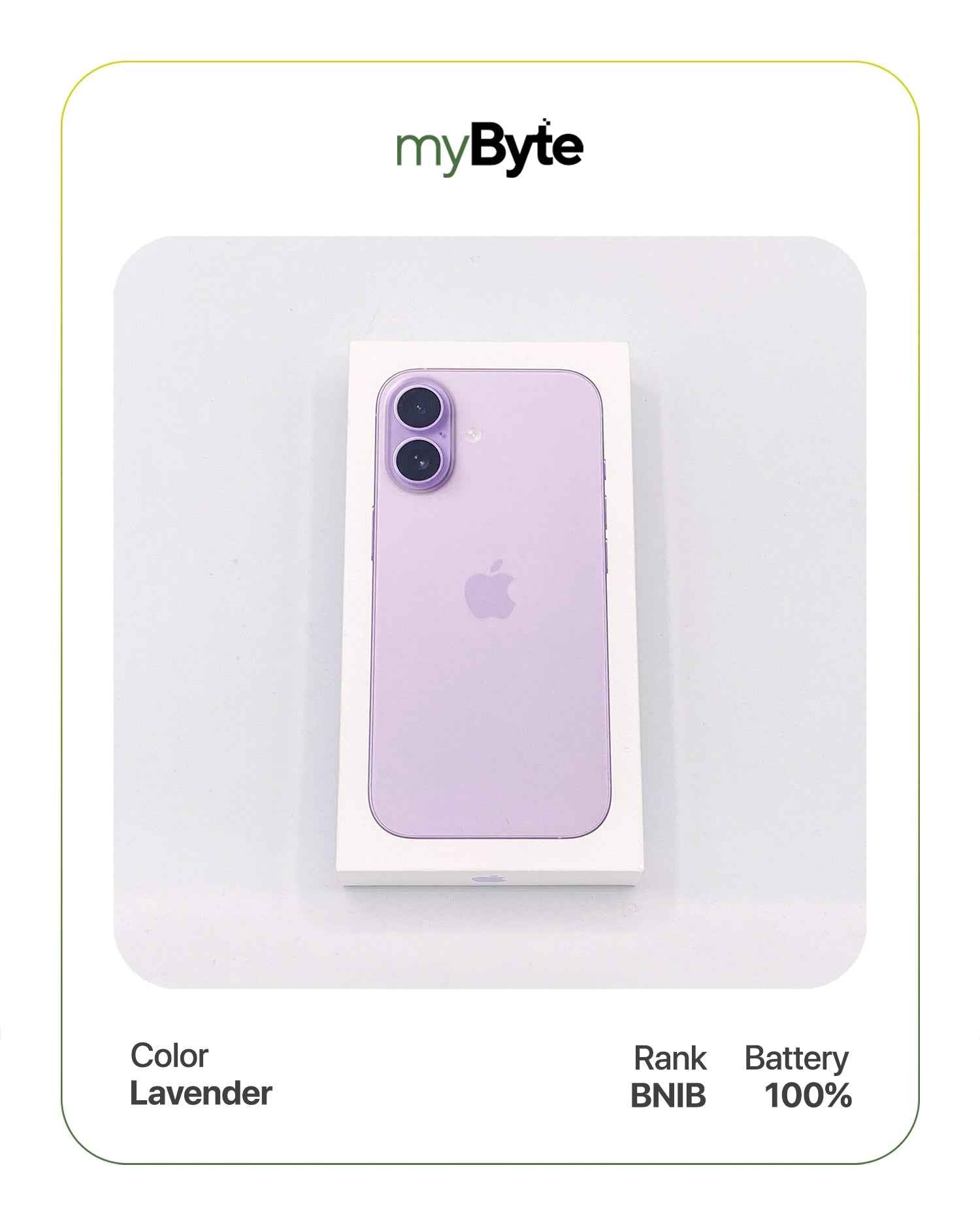 iPhone 17 5G 256GB eSIM (SIM Free) Lavender myByte International