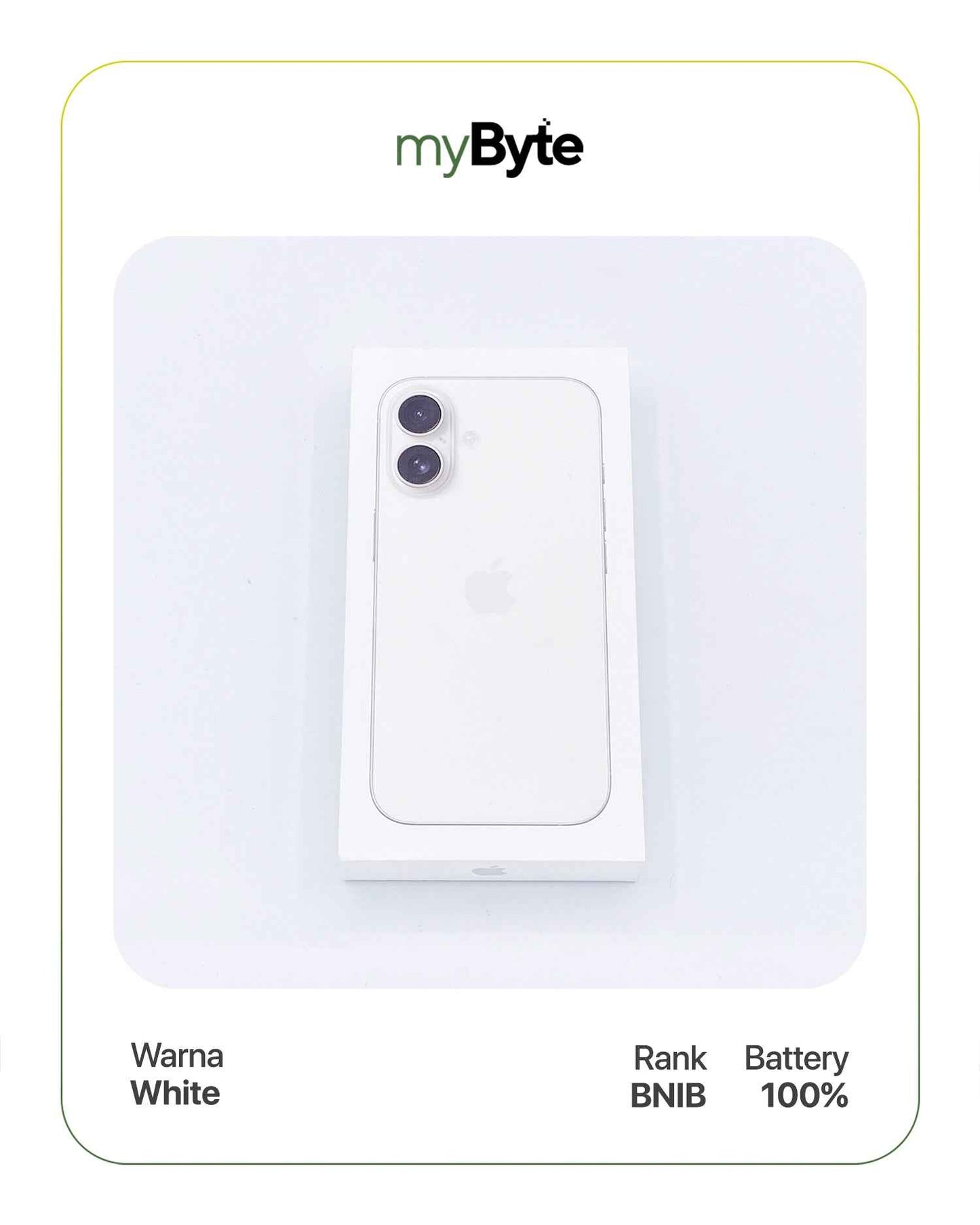 iPhone 17 5G 256GB eSIM (SIM Free) White myByte International