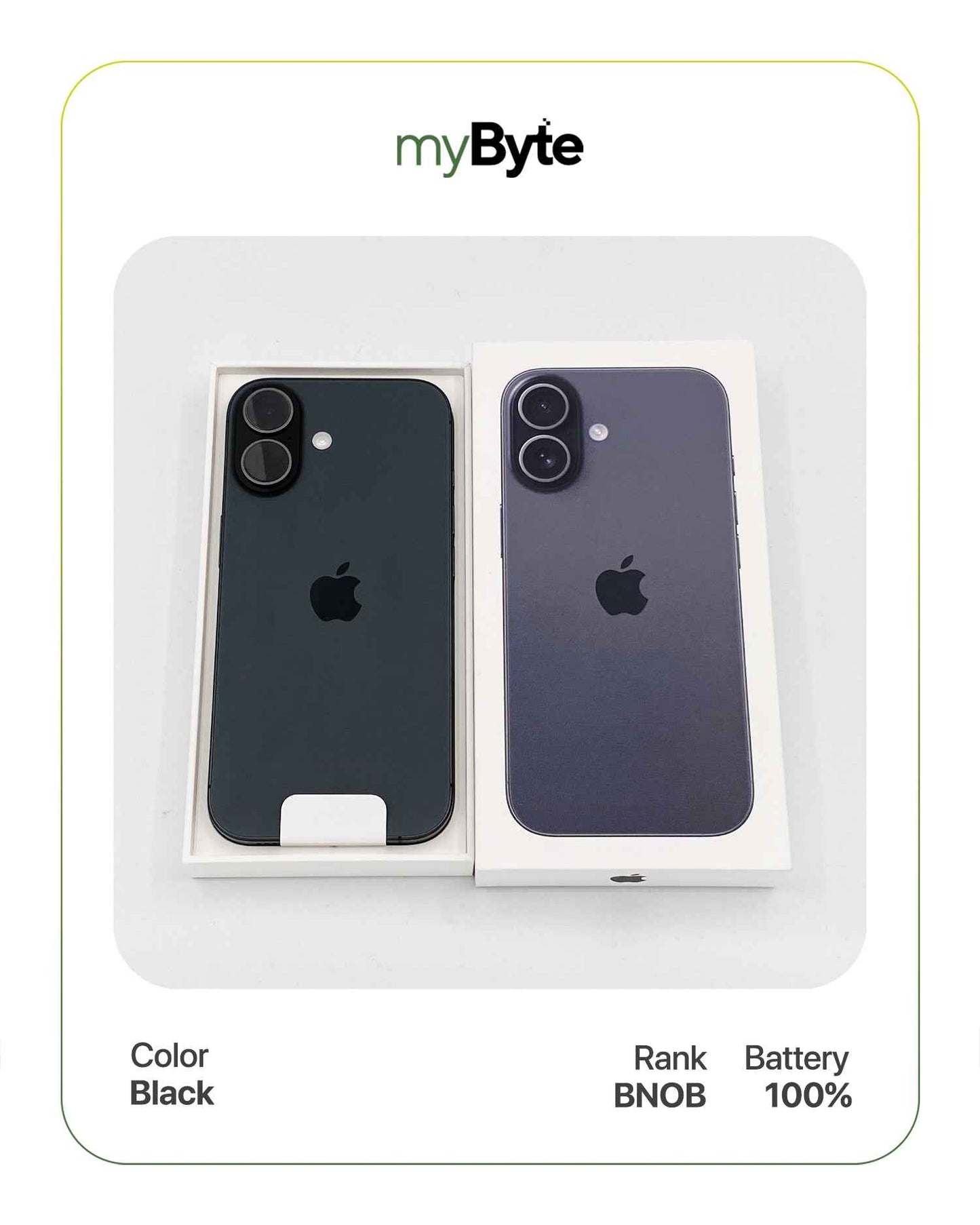 iPhone 17 5G 256GB eSIM (SIM Free) Black myByte International