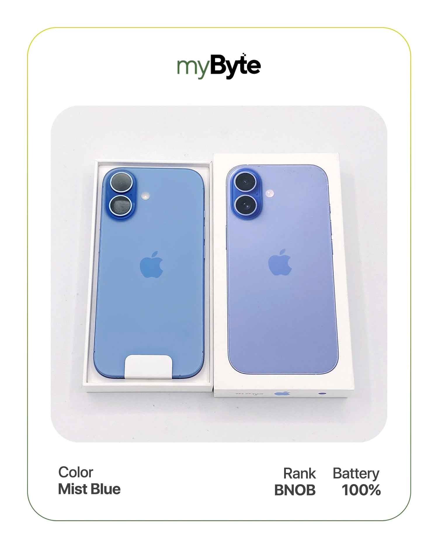 iPhone 17 5G 512GB eSIM (SIM Free) Mist Blue myByte International
