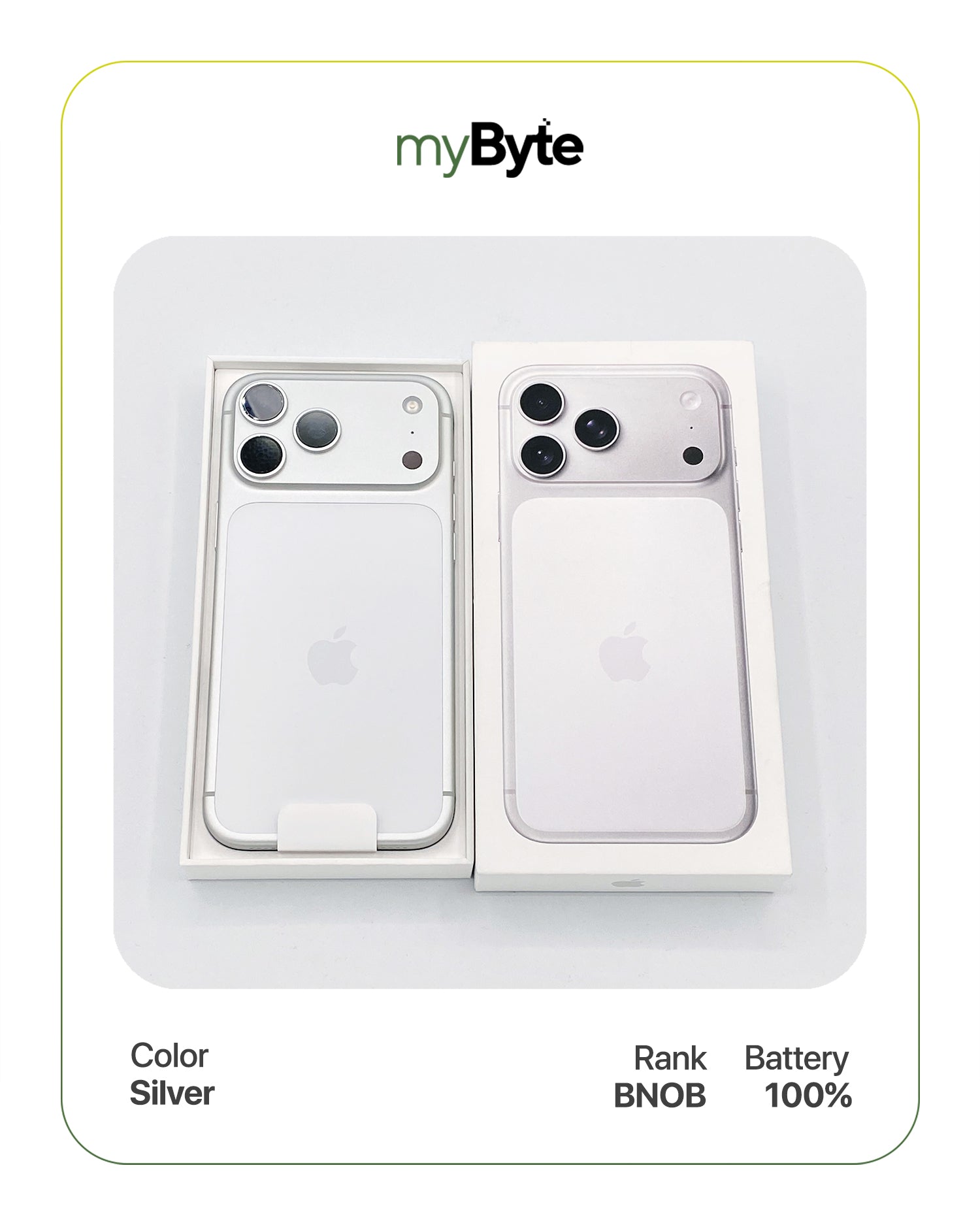 iPhone 17 Pro 5G 1TB eSIM (SIM Free) Silver myByte International