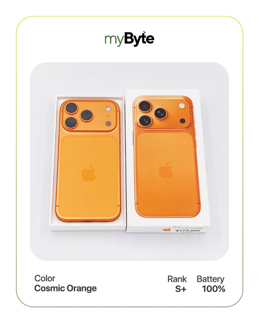 iPhone 17 Pro 5G 256GB eSIM (SIM Free) Cosmic Orange myByte International