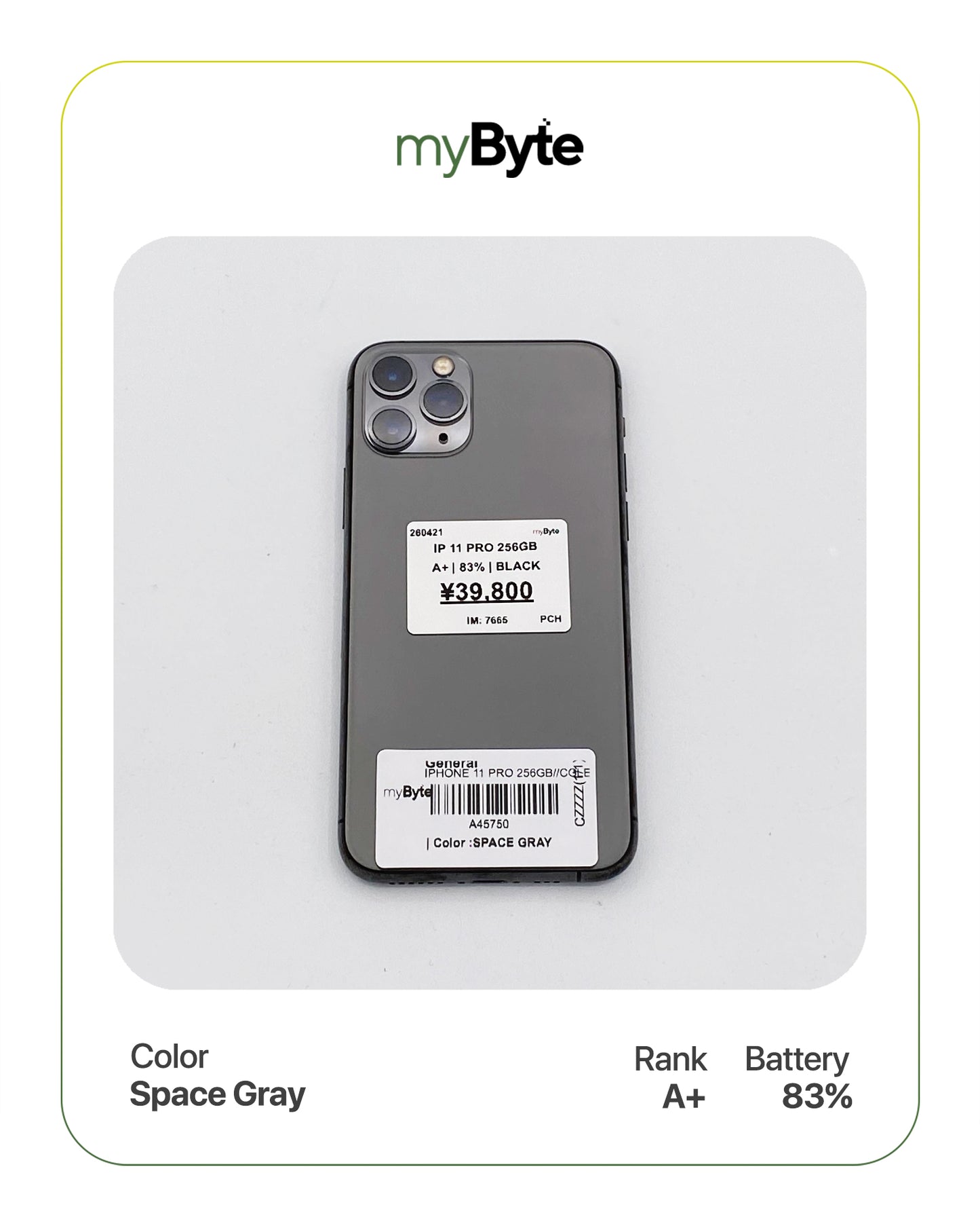 iPhone 11 Pro 256GB (SIM Free)