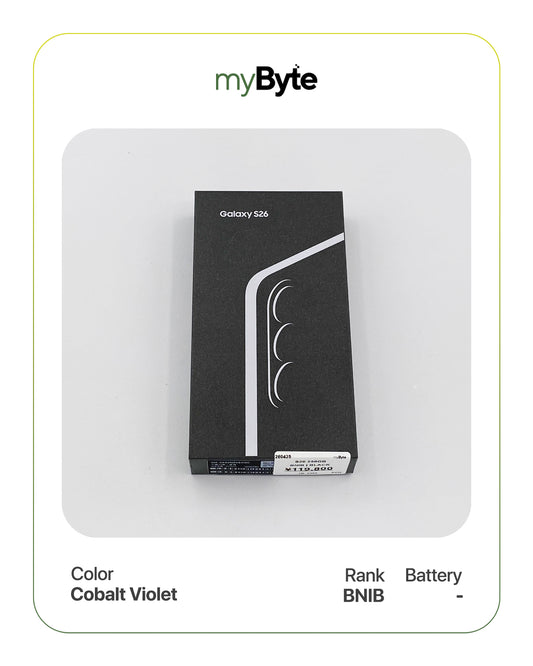 Samsung Galaxy S26 5G 256GB (SIM Free) Cobalt Violet myByte International