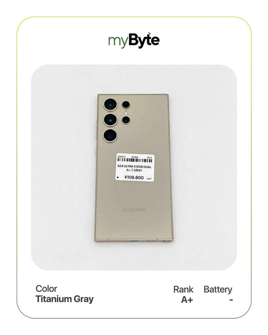 Samsung Galaxy S24 Ultra 5G 512GB Silent Camera (Dual SIM) myByte International