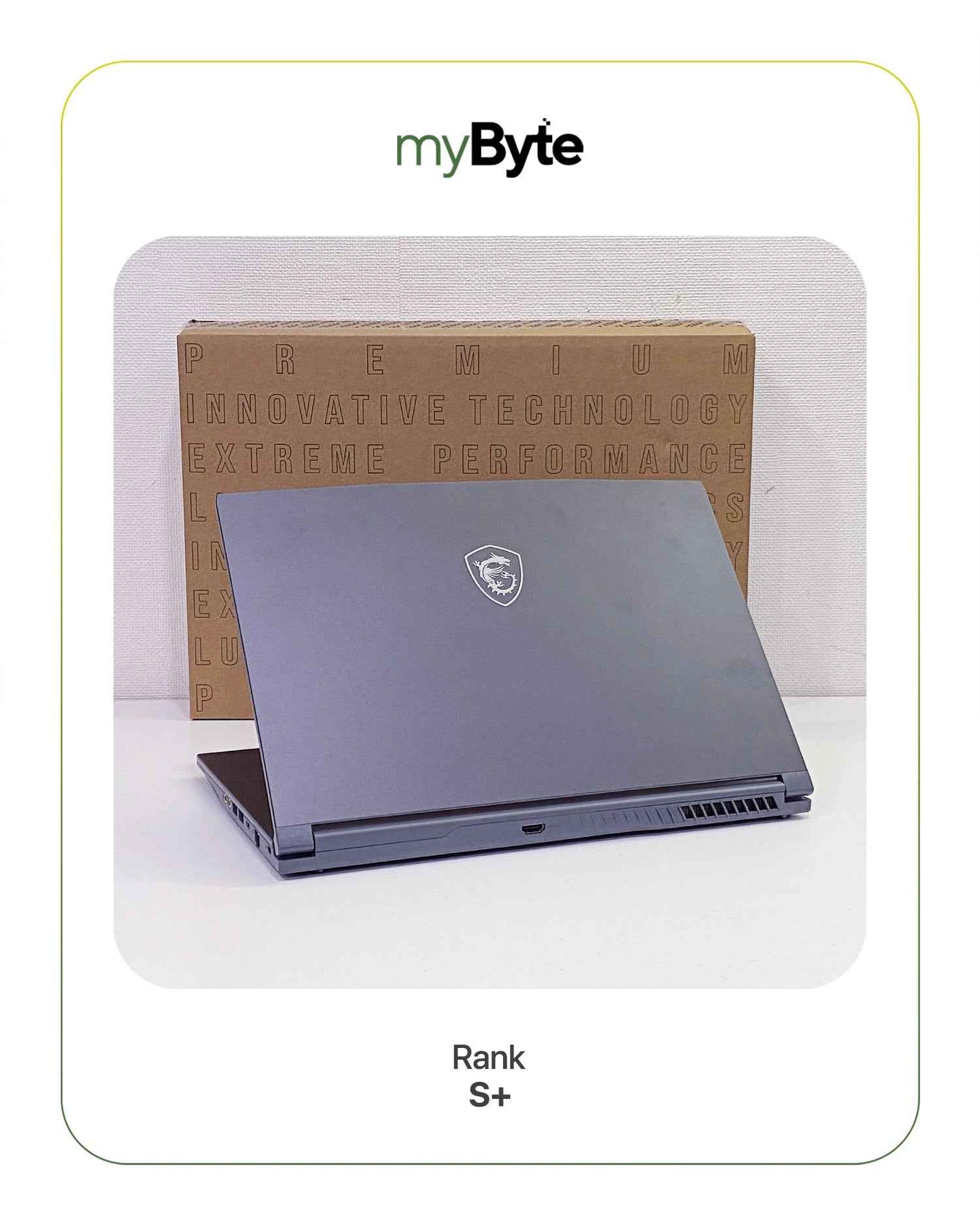 Gaming MSI Thin 15 B13UDX myByte International